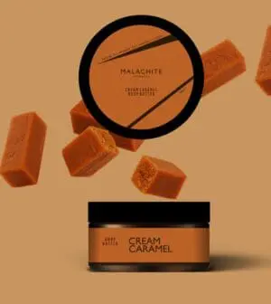 Kūno sviestas MALACHITE COSMETICS "cream caramel", 200ml