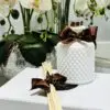 Bohemian Queen - White & Brown