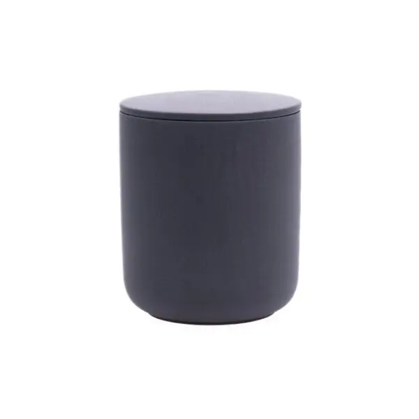 "Harmony" Luxury Candle – Pastel Dark Grey - Image 2