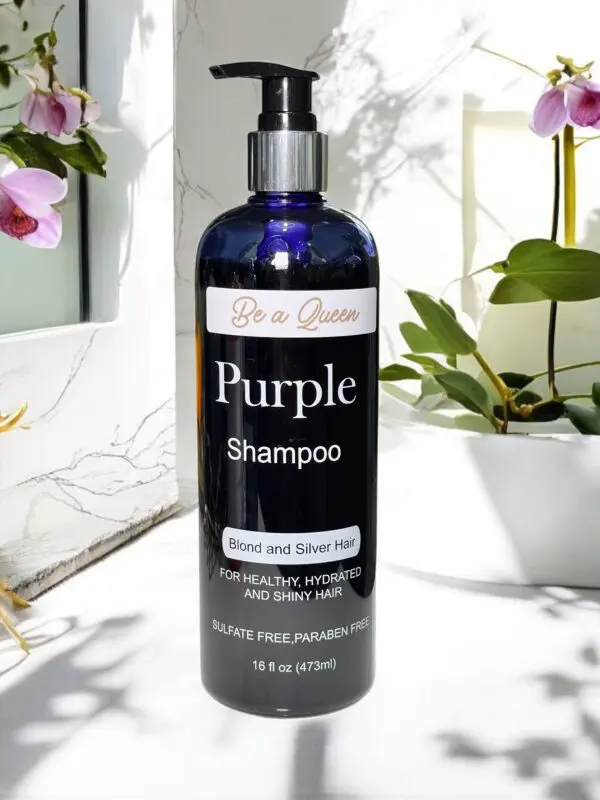 “Be a Queen” Purple Shampoo & Conditioner Duo - Image 2