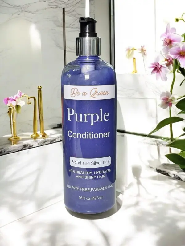 “Be a Queen” Purple Conditioner - Take Yellow Shades off