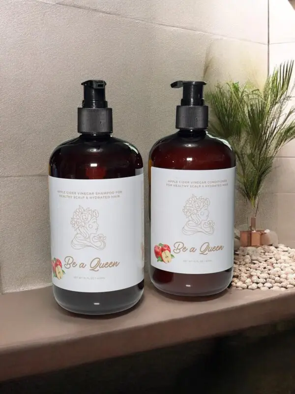 “Be a Queen” Apple Cider Vinegar Shampoo - Scalp & Moisture - Image 2