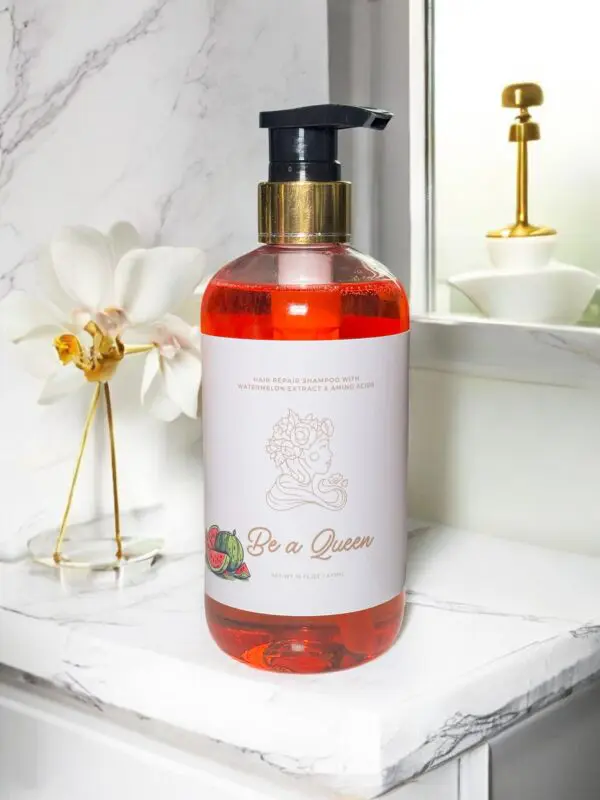 “Be a Queen” Watermelon Hair Repair Shampoo with Amino Acids