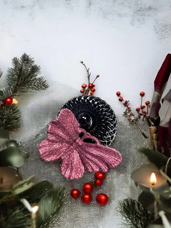 Diamond Christmas - Black & Sparkling Butterfly 650gr - Image 2