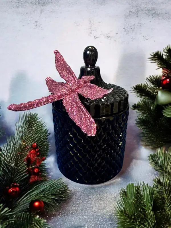 Diamond Christmas - Black & Sparkling Dragonfly 650gr