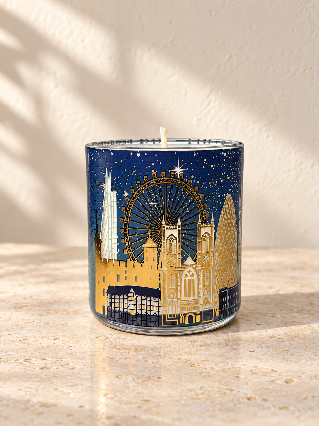 London Candle - Ocean Blue “Famous London” 250gr