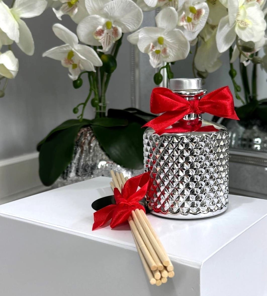 Bohemian Queen - Silver & Red