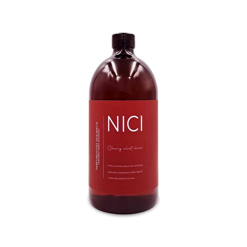NICI - Perfumed Detergent - CHERRY VELVET ELIXIR, 1000 ml