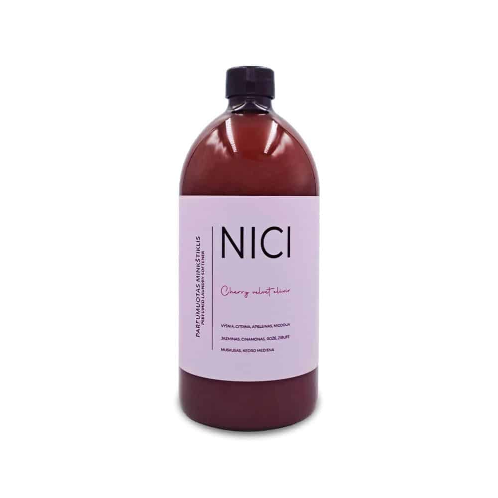 NICI - Perfumed Softener - CHERRY VELVET ELIXIR, 1000 ml