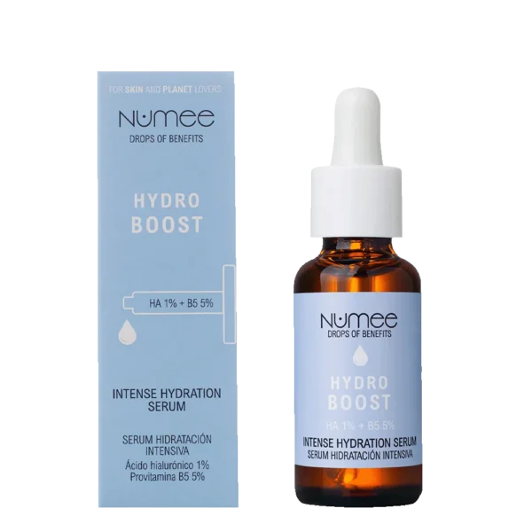 NUMEE Intensive Hydration Serum with Hyaluronic Acid – DROPS OF BENEFITS HYDRO BOOST B5 HA 30ml - Image 2