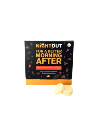 Night Out – Food Supplement for Hangover Relief with Amino Acids