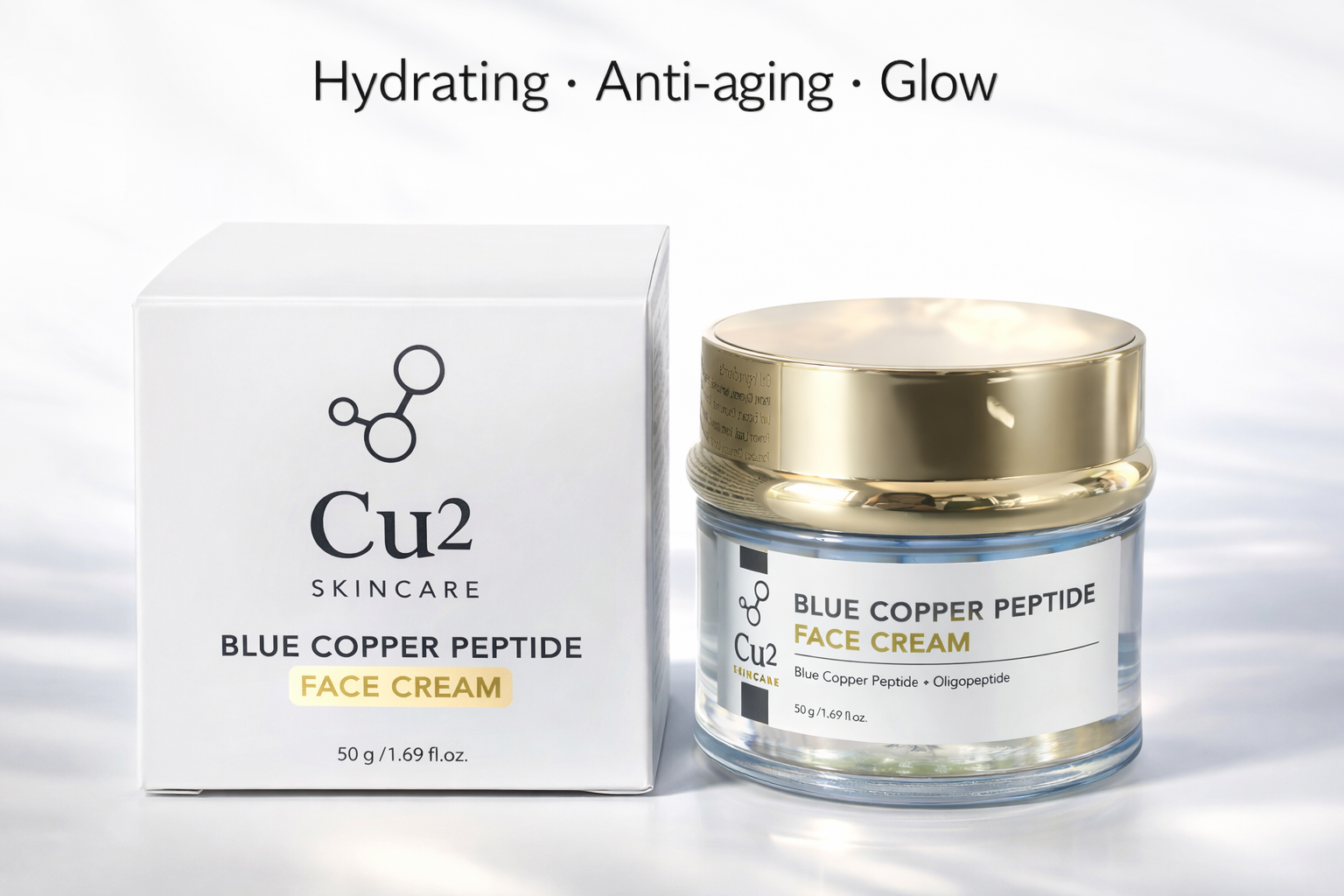 Cu 2 - Blue Cooper Peptide - Face cream 50g