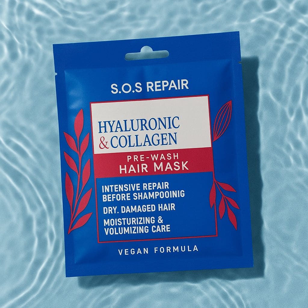S.O.S Recovery - Hyaluronic & Collagen Pre-Wash Hair Mask (50 ml)