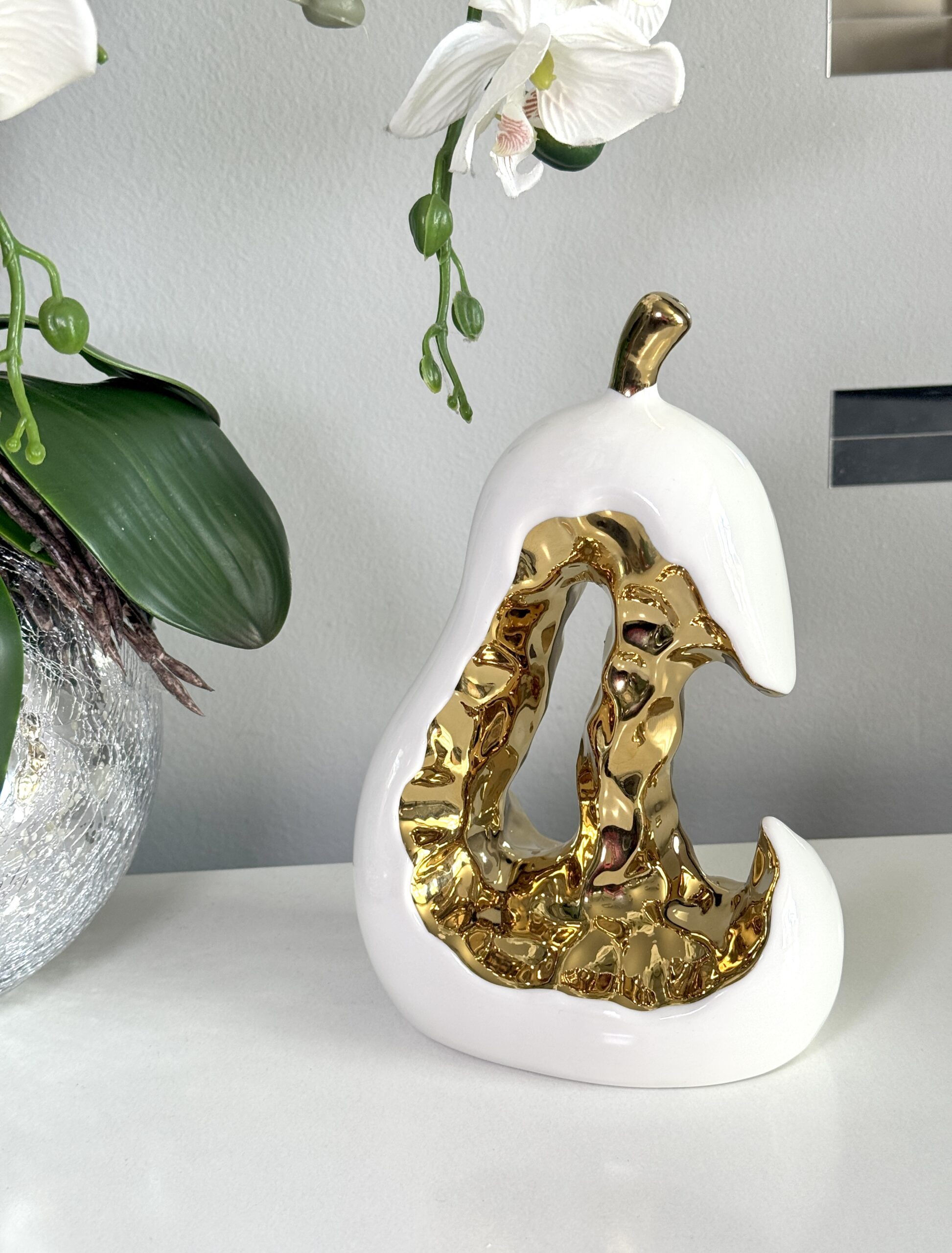 Home Decoration - „Opulent Glow“ White
