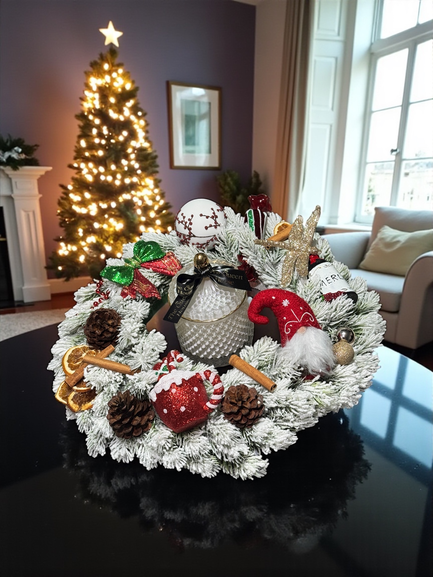 The Christmas Wreath Tale 45cm