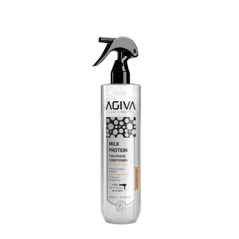 AGIVA - Two-Phase Leave-In Conditioner MILK PROTEIN – for Dry & Damaged Hair 400ml