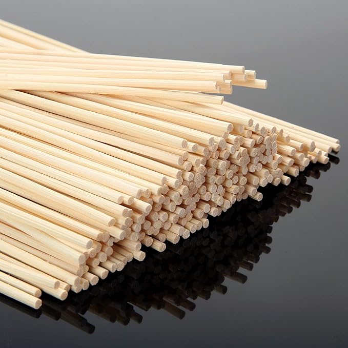 Reed Diffuser Sticks, 30cm*3mm - Natural Rattan Diffuser Sticks Wood Replacement Refill Sticks