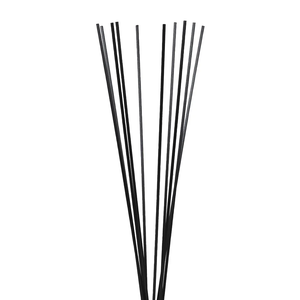 10 Pack of 60cm Extra Thick Black Reed Diffuser Sticks