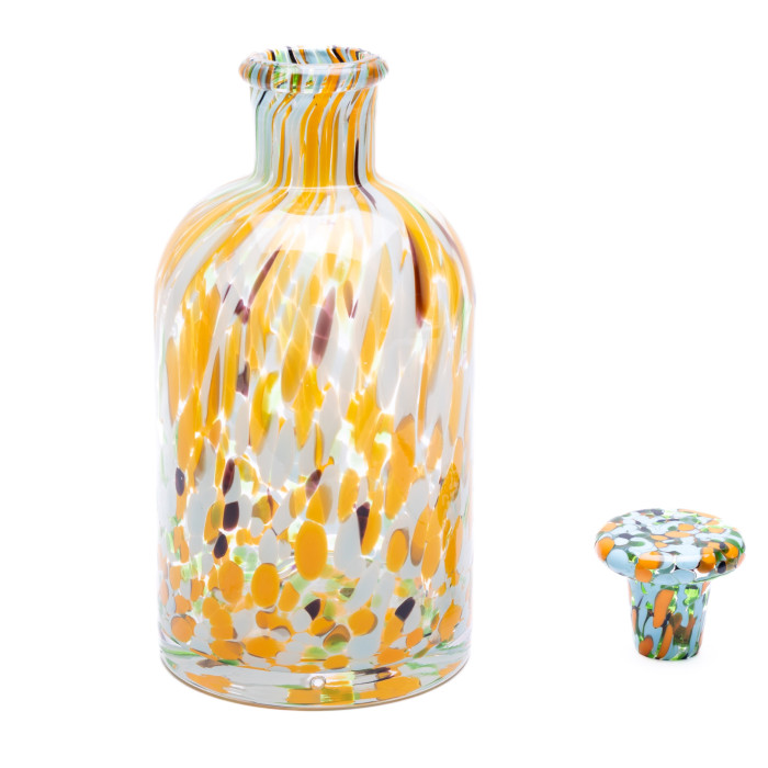 Secret Queen - ,,Saulėta Geltona'' Kvapų Difuzoriaus Indas – 1 litro Prabangus Stiklinis Indas