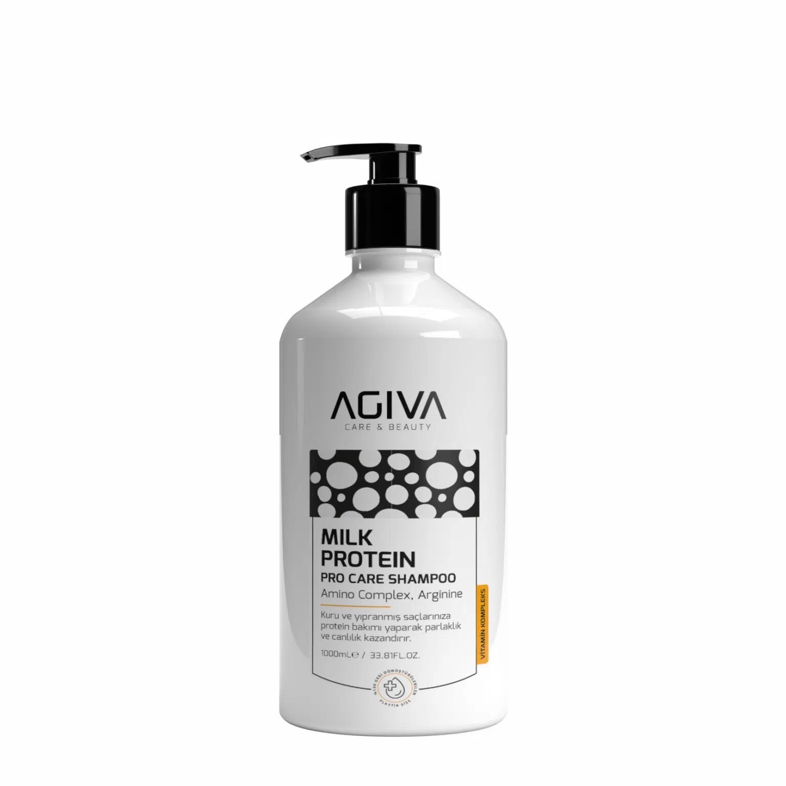 Agiva - Milk Protein Shampoo 1000ml (1L)