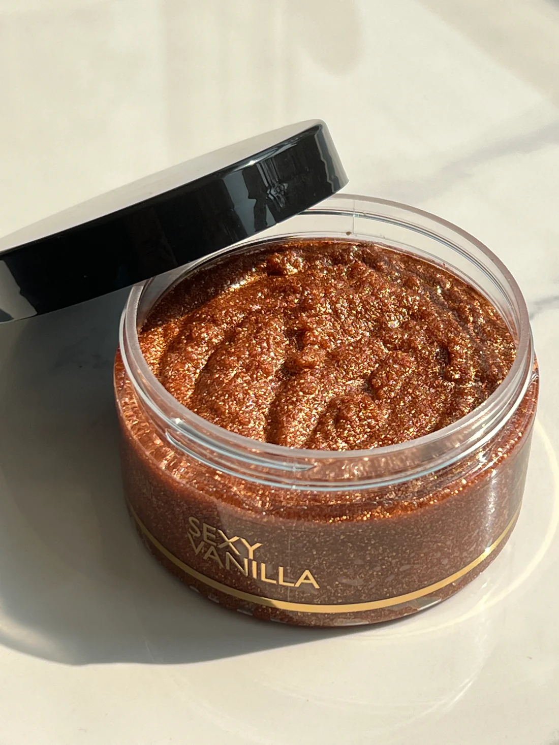 MALACHITE COSMETICS - Body Scrub "Sexy Vanilla", 250gr - Image 3