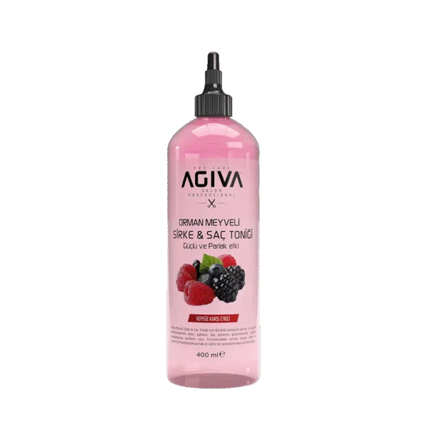 AGIVA - FOREST BERRIES VINEGAR HAIR TONIC – Hair Tonic with Vinegar for Smoothness & Easy Detangling 400ml